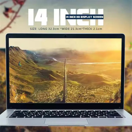 14.1 Inch Portable Notebook 6GB+2TB Intel N4000 Popular Laptops for Students