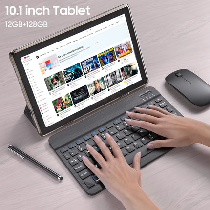 10.1 Inch Tablet PC High-end Android Tablets BT Keyboard Tablet Pc With Keyboard