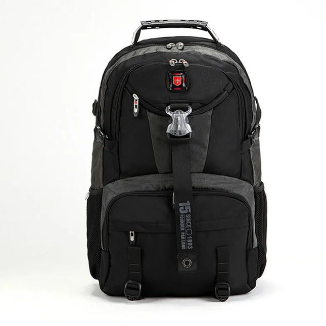 Waterproof Backpack Men Large Capacity TravelBag Oxford Fashion Schoolbags 18 Inch Laptop Backpacks for Teenagers Male Mochila