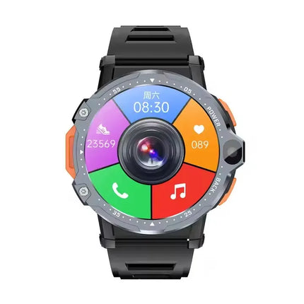 Lichip PG999 4g Android Wifi 4GB+64GB Smartwatch Android 8.1 Sim Card Mobile Phone Gps Smart Watch with 4g Sim Card Camera  Call