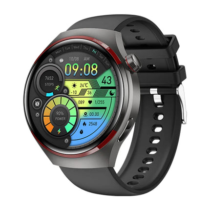 2024 Watch 4 PRO 1.53Inch Heart Rate Blood Oxygen BT Call Wireless Charger Multiple Sports Modes Men Smartwatch Fitness Tracker