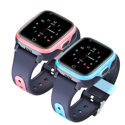 REDLEX Tracker Connected Two Ways Video Call Girls Boys Watch 1.4 Inch Touch Screen Waterproof Kids GPS 4G SIM Card Smart Watch