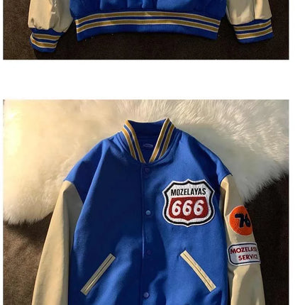 2021 Men's jacket Y2K Fall and Winter new fashion trendy brand baseball uniform Men's and Women's tops hot sale free delivery