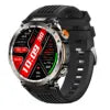 Black head+black silicone strap / HT30 Android Smart Watch