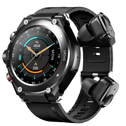 2024 Hot T92  2 in 1 Smartwatch with Earphone Waterproof Sports Business Multifunctional Headset Smart Watches for Men