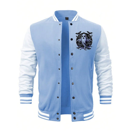Factory-Customized ODM Autumn Halloween Jackets 100% Polyester Quick Dry Mysterious & Terrifying Design