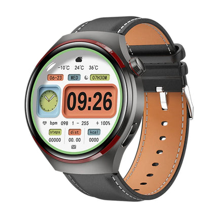 2024 Watch 4 PRO 1.53Inch Heart Rate Blood Oxygen BT Call Wireless Charger Multiple Sports Modes Men Smartwatch Fitness Tracker