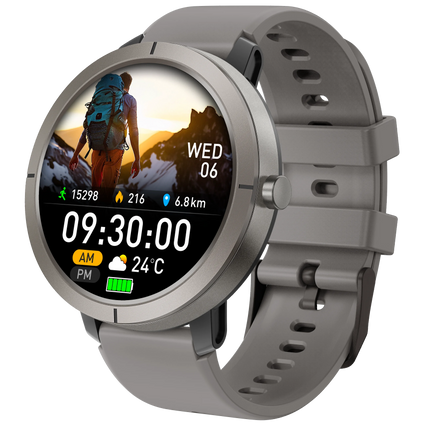 Multiple Satellite GPS Position Sports Smart Watch DM76 Heart Rate SpO2 Monitor Stress Monitor 5ATM Waterproof Custom Smartwatch