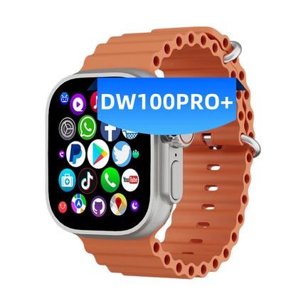 4G 5G LTE Full-Netcom DW100 ultra Android Smart Watch 1100mAh  Smartwatch With Rotary Camera GPS WIFI Google Play Store