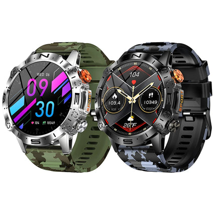 2023 Smartwatch AMOLED Screen BT Calling 1.43 Inch Rate Blood Pressure Blood Oxygen Multi-sport Smartwatch for Men Sports Watch