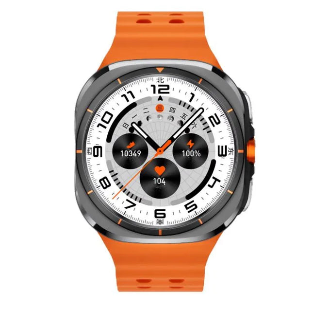 2025 New Android Smart Watch 5G/4G Full Network Connectivity Amoled GPS WIFI Rotation Camera Global Call GPS Smartwatch W8 Ultra