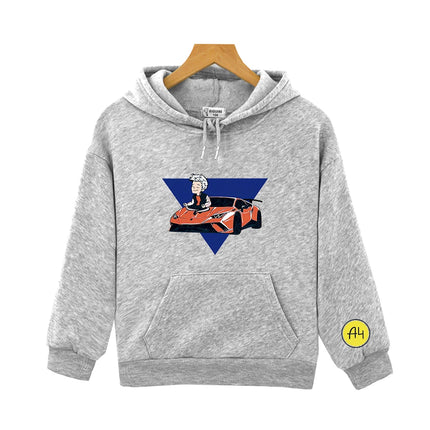 Merch A4 Gelik Lamba Boy Kids Hoodies 2021 NEW Autumn Winter Girl Baby Hooded Sweatshirts Casual Quality Children Clothing Tops