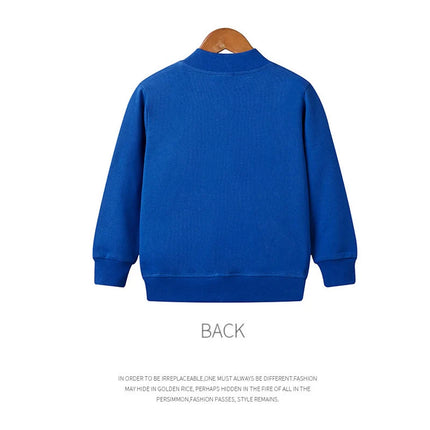 Kids Zipper Hoodies 2-12Years Old Young Children' Sweatshirt Boys & Girls Clothing Outdoor Sportswear Cotton Coat Jacket Selling