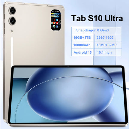 Global 5G Tablet PC | Big Screen Tablet Tab S10 Ultra | 10.1'' 16GB+1TB Android 15