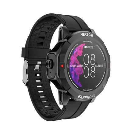 2 in 1 Smartwatch with Earbuds N15 Smart Bracelet Earphone CE TWS Headset Smart Watch Blood Pressure Fitness Tracker Waterproof