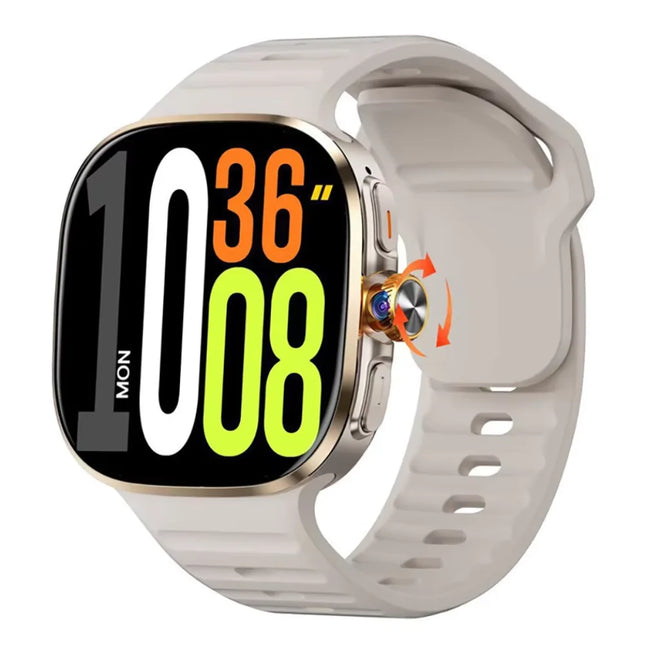 M99 Men's 4G Smartwatch 2.4inch Large Amoled Screen Android 10.0 4G/5G LTE Answer Call IP67 Magnetic 2100Mah Battery for Long