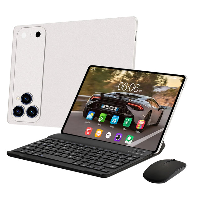 Dual Sim Card Calling 8GB 128GB WIFI 4G Tablet PC with Keyboard Capacitive Screen MTK New Fast Speed 10.1" Inch Android 13