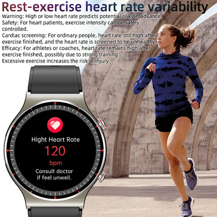 Smartwatch TFT Magnetic ECG PPG Heart Rate Blood Pressure Oxygen Fitness Tracker Medical Grade 4G IP68 Waterproof Factory
