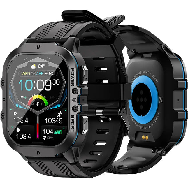 C26 Smart Watches New Arrivals Outdoor Smart Watch for Men BT Call IP68 Waterproof Sports Smartwatch Amoled
