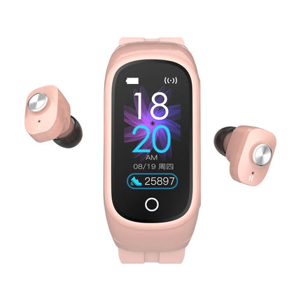 2024 2 in 1 Smart Watch with Earphone