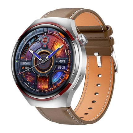 2024 Watch 4 PRO 1.53Inch Heart Rate Blood Oxygen BT Call Wireless Charger Multiple Sports Modes Men Smartwatch Fitness Tracker