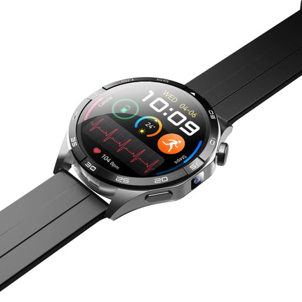 M52 1.43 Inch AMOLED Chronograph TPU Fitness Tracker Blood Oxygen Heart Rate Monitor Dial Call Sleep Tracking Android Smart
