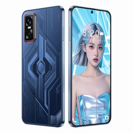 Good Quality 7.3 Inch GT30 Pro Smart Android 13 Phone Quality 5g Mobile Hd Large Screen Deca Core Cpu 65w Quick Charge Gaming