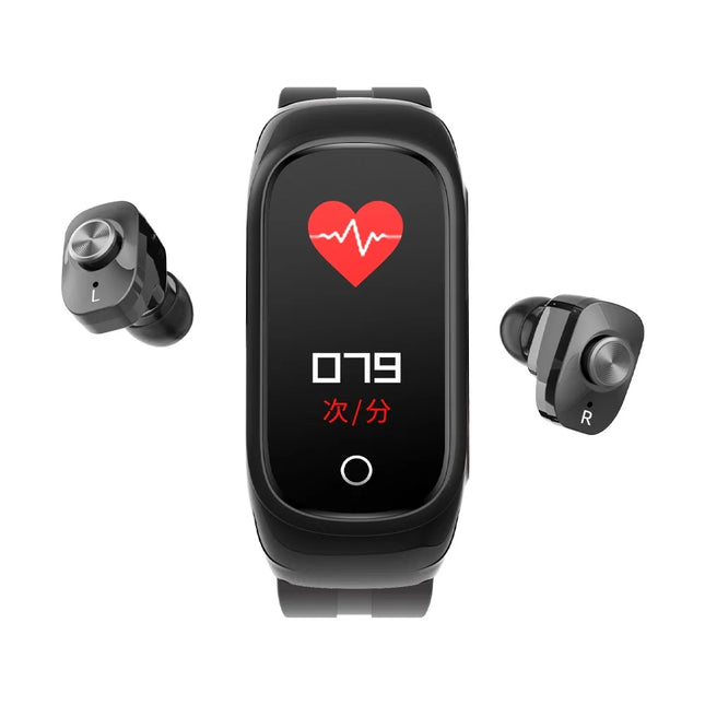 2024 2 in 1 Smart Watch with Earphone