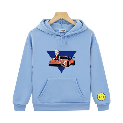 Merch A4 Gelik Lamba Boy Kids Hoodies 2021 NEW Autumn Winter Girl Baby Hooded Sweatshirts Casual Quality Children Clothing Tops