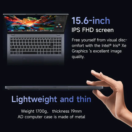 High Configuration 15.6 Inch Intel Core N5095 Business Laptops Notebooks for Notes Pc Computer Cheap University Portatil Laptop