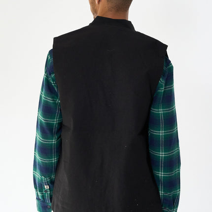 Heavy Canvas Vest - Black