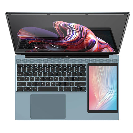 Customized 15.6 Inch + 7 Inch Dual Double Screen Business Laptop Portable PC Intel N100 MAX 32GB RAM 2TB SSD Ordinateur Portable