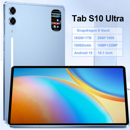 Global 5G Tablet PC | Big Screen Tablet Tab S10 Ultra | 10.1'' 16GB+1TB Android 15