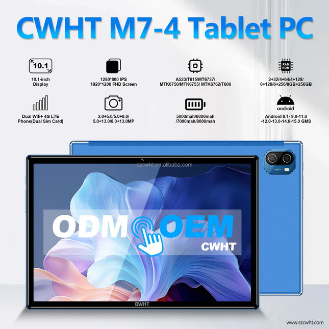Factory Price China OEM Android 13.0 Tablet 10 Inch 8+256GB 4G SIM Card 5G Wifi Business Education Tablette Tablet With Keyboard