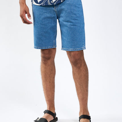 Malcolm Jeans shorts - New Mid Blue