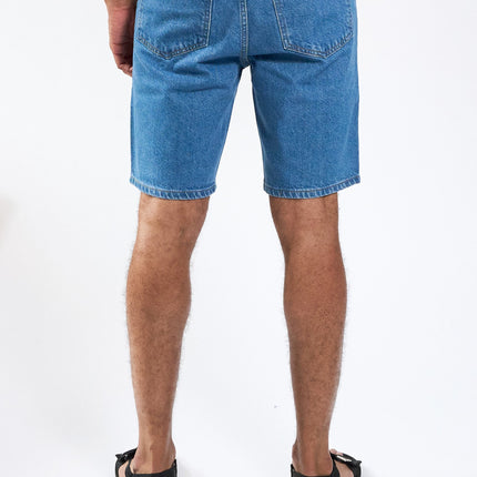 Malcolm Jeans shorts - New Mid Blue