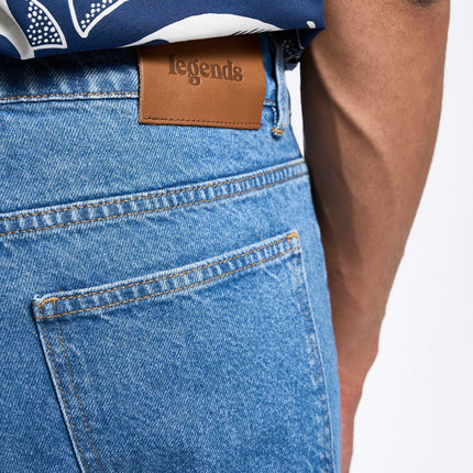 Malcolm Jeans shorts - New Mid Blue