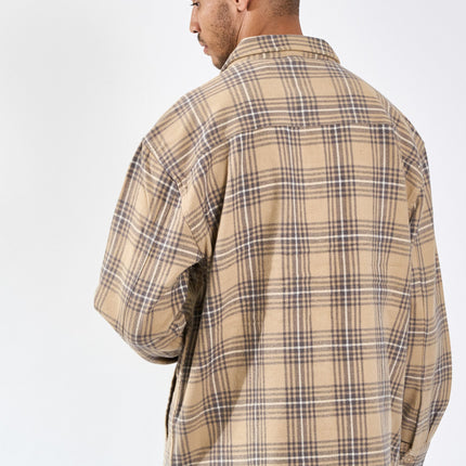 Monterey Check Jacket - Khaki