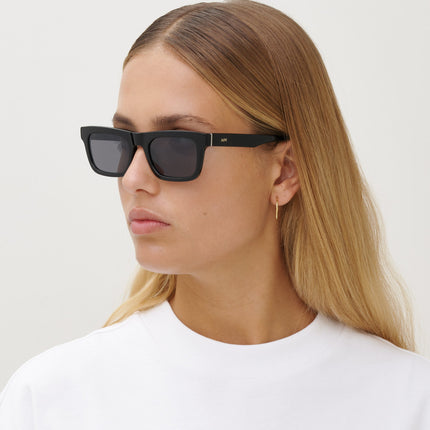 NEW DYLAN Grey Black - Solbrille