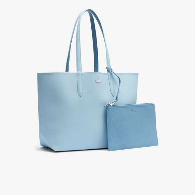Anna Reversible Tote with Pouch Women - Blue - Lacoste - Bags