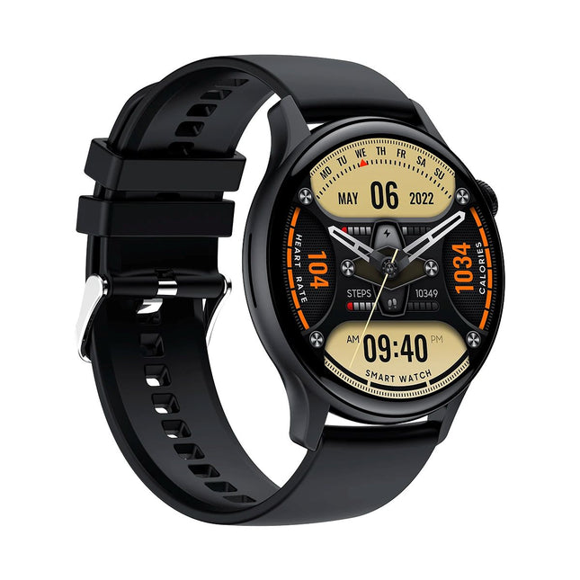 IP68 Waterproof 44mm Ultra-Thin WearFit Pro Smartwatch AMOLED Screen BT Call Reminder Heart Rate Monitoring NFC GPS Navigation
