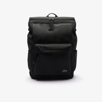 Neocroc Rectangular Backpack Unisex - Black - Lacoste - Backpack