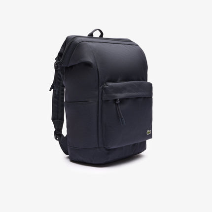 Neocroc Rectangular Backpack Unisex - Black - Lacoste - Backpack