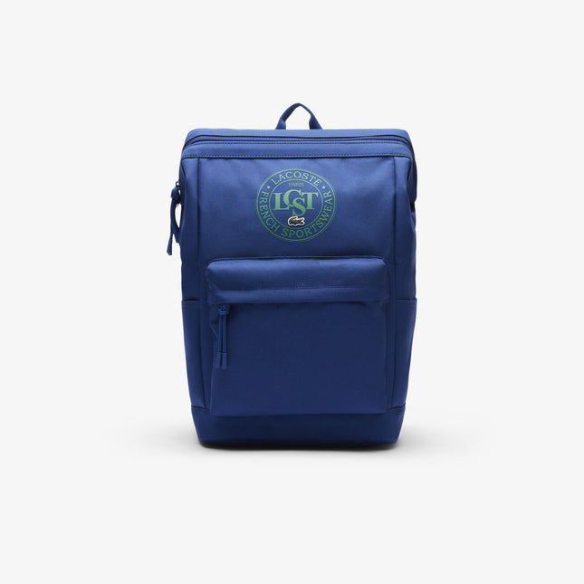 Neocroc Rectangular Backpack Unisex - Blue - Lacoste - Backpack