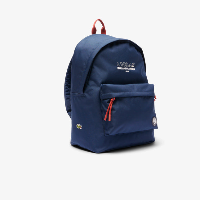 Roland-Garros Edition Backpack Unisex - Blue - Lacoste - Backpack