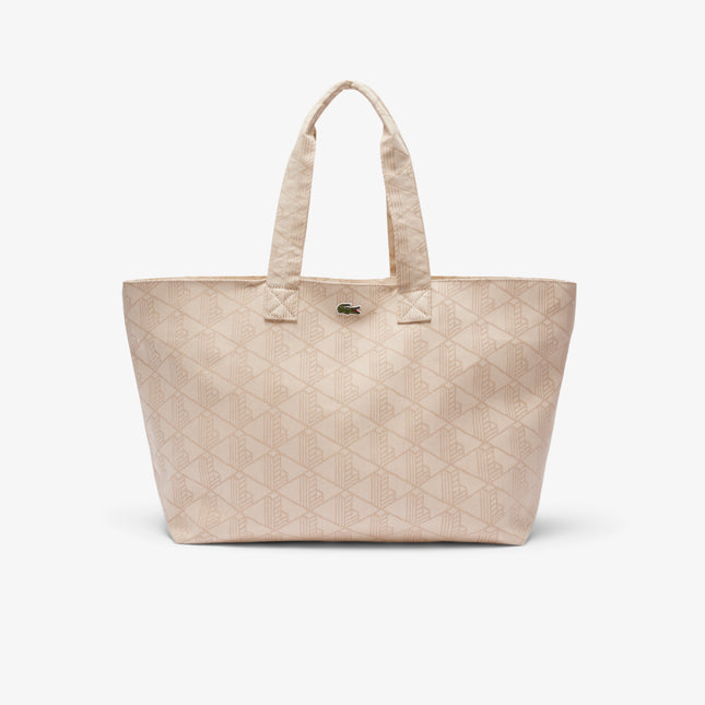 XL Summer Pack Jacquard Motif Tote Unisex - Beige - Lacoste - Bags