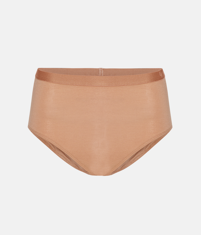3 stk Tan bambus maxi trusser