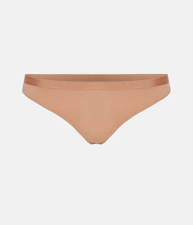 3 stk Tan bambus g-streng trusser
