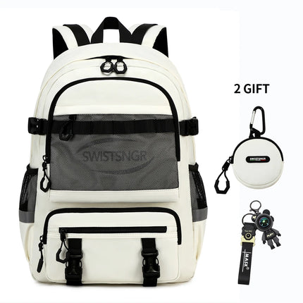 New Airplane Travel School Bag Large Fashion Waterproof backpacks for Children Students Casual Laptop Backpack Girl Male Mochila