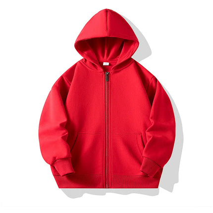 Hoodies for Children 2023 Autumn Zipper Hooded Sweatshirt Infants Boys Girls Clothes Casual Active School Teen Kids Outerwear